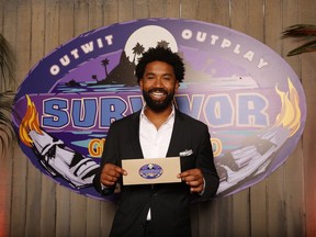 Wendell Holland, the winner of Survivor: Ghost Island, poses for a photo. For the first time in 36 seasons, the season finale of "Survivor: Ghost Island" ended in a tie. Host Jeff Probst on Wednesday, May 23, 2018, revealed jurors in Fiji were deadlocked at five votes apiece for Holland and Domenick Abbate. It was up to the third member of the final three to break the tie and Laurel Johnson cast her vote for Holland.