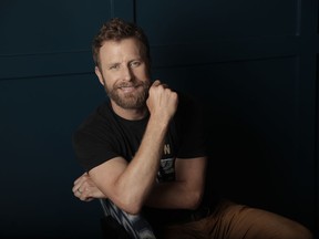 In this May 7, 2018, photo, country singer Dierks Bentley poses in Nashville, Tenn., to promote his new album, "The Mountain."