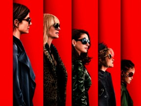 Some of the ladies of Ocean's Eight. Hell yes.