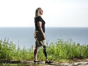 For more than a decade, Captain Kim Fawcett has battled with the Canadian Forces to pay for prosthetics she needed after a horrific car crash that also killed her son.