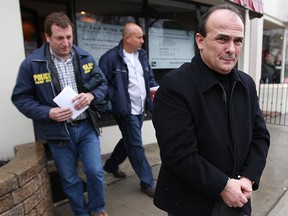 Vincenzo "Jimmy" DeMaria under arrest in 2009.