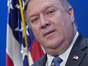 Pompeo demanded Iran halt all uranium enrichment, stop its ballistic-missile program and give nuclear inspectors access to the entire country, in a speech detailing the U.S. approach to the country now that President Donald Trump has withdrawn from a 2015 nuclear deal.