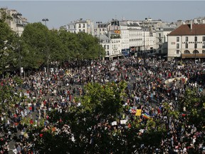 Organizers of Saturday’s march, the far-left party Defiant France, planned the event around the one-year anniversary of Macron’s May 7, 2017 election. He was inaugurated a week later, and quickly launched broad changes to France’s labour rules to increase the nation’s global competitiveness.