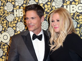 Rob Lowe and wife Sheryl Berkoff in 2016.