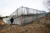 The security fence surrounding Le Manoir Richelieu, site of the upcoming G7 Summit in La Malbaie, Que.