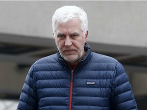Dr. Vincent Nadon leaves the Ottawa court house in Ottawa Ontario Tuesday Jan 23, 2018.  He faces 43 counts of sexual assault and 40 counts of voyeurism related to 40 female complainants.