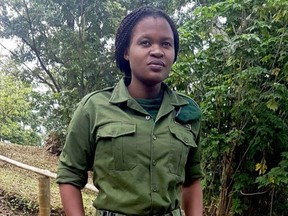 Rachel Masika Baraka, a 25-year-old park ranger in the Congo was killed May 11 while protecting two British tourists.