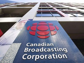 The CBC building is shown in Toronto on April 4, 2012.