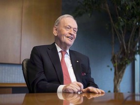 Former prime minister Jean Chretien photographed in 2017.