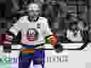 In this Jan. 25 file photo, New York Islanders captain John Tavares skates against the Vegas Golden Knights.