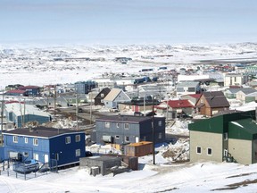 Iqaluit, Nunavut is shown in a Saturday, April 25, 2015 file photo. The world's only northern nation without some form of Arctic university may soon have three of them. Plans are afoot in all three of Canada's territories to give their residents a better shot at higher education. Yukon, the Northwest Territories and Nunavut all have different approaches but similar goals.