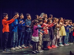 Members of the Nai Children's Choir perform in a handout photo.