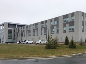 The centralized Public Service Pay Centre is shown in Miramichi, N.B., on Friday, May 4, 2018. A newly released federal report estimates the problem-plagued Phoenix payroll system has cost government coffers more than $1 billion and could cost an extra $500 million annually until it is fixed.