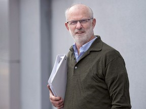 Vince Calderhead, a lawyer involved in a human rights case dealing with persons with disabilities and their attempts to move out of institutions and into small homes, is seen in Halifax on February 2, 2018. A human rights hearing heard today that public housing wait times for thousands of Nova Scotians can go on for years, much as it often does for people with intellectual disabilities awaiting a home.