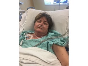 Lung transplant patient Eva Runciman, 52, of St. Thomas, Ont. is seen in this undated handout photo. Toronto doctors have successfully transplanted lungs from deceased donors with hepatitis C into patients in need of the life-saving organs, followed by treatment to prevent them from becoming infected with the potentially liver-destroying virus.