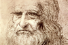 A self portrait of Leonardo da Vinci.