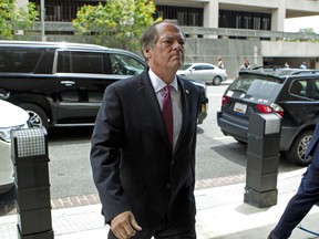 James Wolfe former director of security with the Senate Intelligence Committee arrives at the federal courthouse, Wednesday, June 13, 2018, in Washington. James Wolfe a former director of security of the Senate Intelligence Committee was indicted for allegedly lying to FBI agents in December last year about repeated contacts with three reporters, which included the use of encrypted messaging applications.