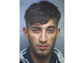 The search photo provided by Wiesbaden, western Germany, police shows 20-years-old Iraqi Ali Basar who is suspected of raping and killing a 14-years-old girl.