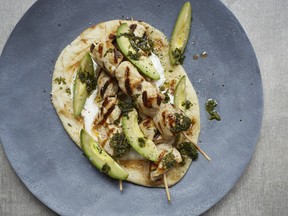 This fresh recipe includes chicken, avocados and a delicious mix of herbs.