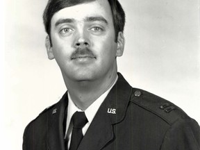 This undated photo released by the U.S. Air Force shows Capt. William Howard Hughes, Jr., who was formally declared a deserter by the Air Force Dec. 9, 1983. He was apprehended June 6, 2018, by Air Force Office of Special Investigations Special Agents from Detachment 303, Travis Air Force Base, Calif., where he's awaiting pre-trial confinement.
