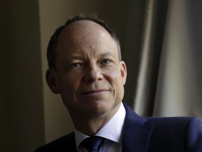 FILE - In this May 15, 2018 file photo, Judge Aaron Persky poses for photos in Los Altos Hills, Calif. Persky says he would handle the sexual assault case of former Stanford University swimmer Brock Turner the same way today as he did almost exactly two years ago, even though it's the reason why he is the target of a June 5 recall election in Santa Clara County. Persky sentenced Turner to six months in jail.