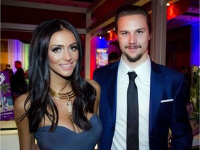 Melinda and Erik Karlsson. Ashley Fraser / Postmedia