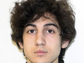 FILE - This undated file photo released by the FBI on April 19, 2013 shows Dzhokhar Tsarnaev, who was convicted and sentenced to death in 2015 for his role in an attack that killed three people and injured more than 260. On Tuesday, June 19, 2018, The Associated Press has found that stories circulating on the internet that Tsarnaev was beaten by a white supremacist gang while in prison are untrue.