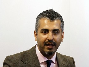 FILE - In this June, 27, 2011, file photo, Maajid Nawaz, Executive Director of the Quilliam Foundation and formerly with the international Islamist Party Hizb ut-Tahrir, speaks to the media during a news conference at the Summit Against Violent Extremism in Dublin, Ireland. The Southern Poverty Law Center issued statement saying it was wrong to include the London-based Quilliam and Nawaz in a "Field Guide to Anti-Muslim Extremists." Quilliam had threatened to sue, but an official says a settlement offer came before any suit was filed.