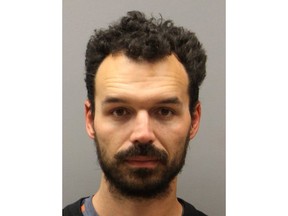 This undated photo provided by Metro Nashville Police Department shows Domenic Micheli, who authorities say attacked and killed his former boss, Joel Paavola, early Monday, June 4, 2018, with a hatchet and another bladed instrument at The Balance Training center in the Nashville area. (Metro Nashville Police Department via AP)