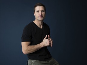 FILE - In this Dec. 11, 2017, file photo, country singer Walker Hayes poses for a portrait in New York to promote his latest album, "boom." Hayes said that his newborn daughter died after being born Wednesday, June 6, 2018. Hayes, who was nominated for breakthrough video of the year during Wednesday's CMT Awards and was scheduled to perform at the awards show in Nashville, said in a statement that his daughter, Oakleigh Klover Hayes, 'is safely in heaven.'