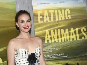 Producer Natalie Portman attends a special screening of "Eating Animals" at the IFC Center on Thursday, June 14, 2018, in New York.