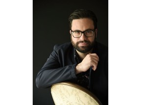 In this May 22, 2018 photo, Brett Haley, writer/director of the film "Hearts Beat Loud," poses for a portrait at the Four Seasons Hotel in Los Angeles. The film releases on June 8.