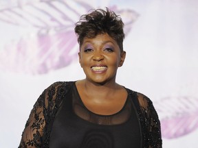 FILE - In this June 26, 2011 file photo, Anita Baker appears at the BET Awards in Los Angeles. Baker will be honored at the 2018 BET Awards on Sunday.