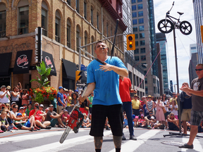 The Ottawa Busker Festival takes place in the heart of downtown Ottawa and features street performers, fire-breathers, contortionists, acrobats and more.