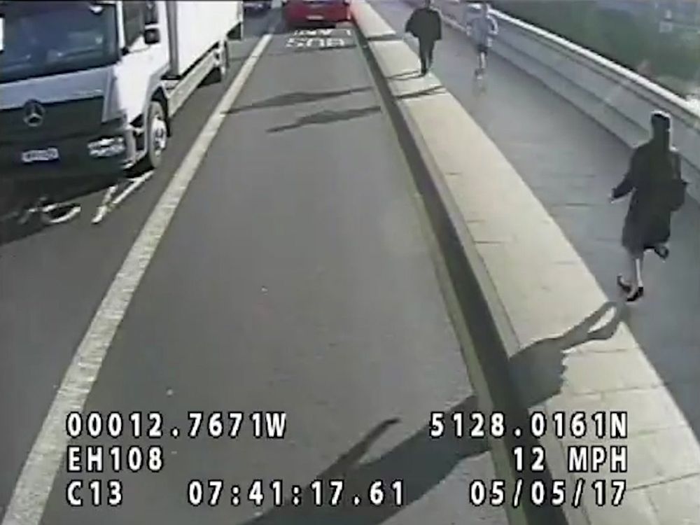 Putney bridge jogger who shoved woman into path of bus escapes arrest