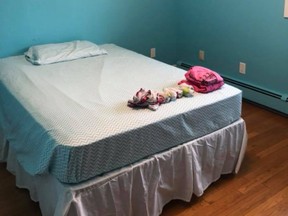 Amanda Mitchell posted pictures on Facebook of her nine-year-old daughter's room.