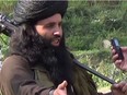 An undated image provided the SITE Intel Group on Nov. 8, 2013, shows Mullah Fazlullah in Pakistan. Fazlullah, the ruthless commander behind the attack on teenage activist Malala Yousafzai as well as a series of other atrocities, was killed in a U.S. drone attack last week.