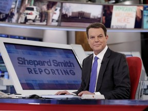 FILE - In this Jan. 30, 2017, file photo, Fox News Channel chief news anchor Shepard Smith on The Fox News Deck before his "Shepard Smith Reporting" program, in New York. Smith's afternoon news program has always stood out at Fox News Channel, but perhaps never more so than lately. In the last week, Smith has called out the Trump administration for lying about a meeting involving the president's son, punctured claims about the FBI spying on the Trump campaign, dismissed the characterization of the Russian investigation as a witch hunt and resisted White House characterizations of the Super Bowl winning Philadelphia Eagles