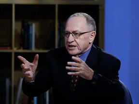 Alan Dershowitz attends Hulu Presents "Triumph's Election Special" produced by Funny Or Die at NEP Studios on February 3, 2016 in New York City.