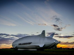 The new Airlander 10 luxury blimp.