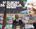In a speech marking the 100th birthday of anti-apartheid leader Nelson Mandela on Tuesday, July 17, 2018, former U.S. President Barack Obama will urge youth around the world to work for human rights and fair societies, highlighting the late South African leader's example of persevering in the struggle for democracy and equal rights for all.
