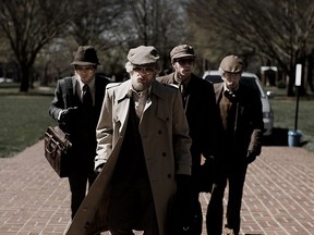 Evan Peters, Jared Abrahamson, Blake Jenner and Barry Keoghan star in the Bart Layton indie film American Animals.