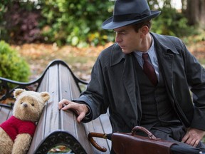 Christopher Robin (Ewan McGregor) with his longtime friend Winnie the Pooh.