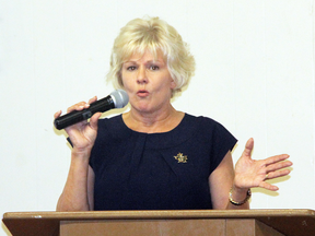 Cheryl Gallant, longtime MP for the Renfrew-Nipissing-Pembroke riding in Ontario.
