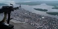 The city of Tumaco, seen from a Colombian army helicopter.