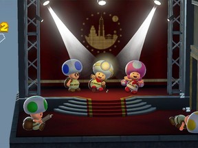 A screengrab from the video game "Captain Toad: Treasure Tracker," is shown in a handout photo. THE CANADIAN PRESS/HO-Nintendo of America MANDATORY CREDIT
