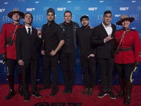 Canadian rockers Billy Talent will host a benefit concert in Toronto to support the victims of the deadly shooting on Danforth Avenue. Billy Talent pose on the red carpet as they arrive at the Juno awards, in Ottawa on Sunday, April 2, 2017.