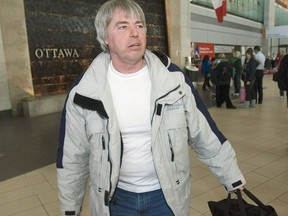 Robert Latimer is seen in Ottawa Monday, March 17, 2008. Latimer, the Saskatchewan farmer who was convicted of killing his severely disabled daughter, Tracey, nearly 25 years ago is applying for either a new trial or a pardon.