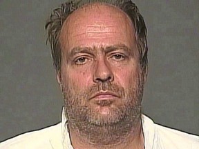 Guido Amsel, 49, is shown in this undated handout photo. A Manitoba man convicted of sending letter bombs to his ex-wife and two lawyers will have a sentencing hearing October 3. Guido Amsel appeared briefly in court today and said he has once again found a new lawyer for his case.THE CANADIAN PRESS/HO - Winnipeg Police Service