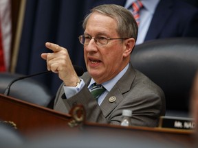 Chairman of the House Judiciary Committee Rep. Bob Goodlatte, R-Va., questions FBI Deputy Assistant Director Peter Strzok during a hearing on "Oversight of FBI and DOJ Actions Surrounding the 2016 Election," on Capitol Hill, Thursday, July 12, 2018, in Washington.